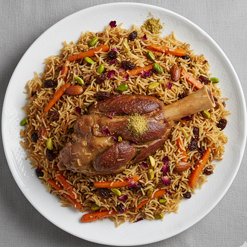 46- Qabuli Palao (lamb Shank) 